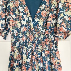 Baltic Born Verona Smocked Maxi Dress size medium